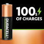 Piles Rechargeables DURACELL 1,2 V AA