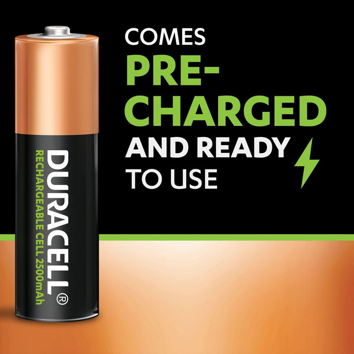 Piles Rechargeables DURACELL 1,2 V AA