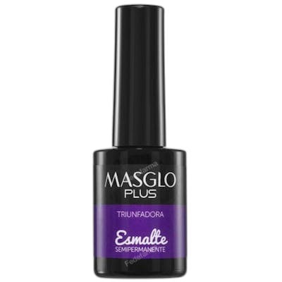 MASGLO ESMALTE SEMIPERMANENTE PLUS 15 ml TRIUNFADORA MASGLO ESMALTE SEMIPERMANENTE PLUS 15 ml TRIUNFADORA
