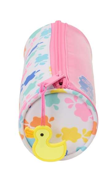 Safta Portatodo Redondo Peppa Pig "Baby Pig" - Boîte de rangement ronde thème Peppa Pig, 20 x 7 x 7 cm, pour enfant dès 3 ans