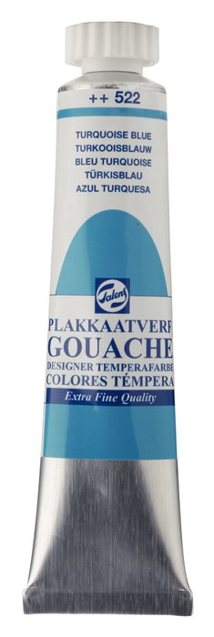 Talens Peinture Tempera Extra Fine Bleu Turquoise 522 Talens Peinture Tempera Extra Fine Bleu Turquoise 522