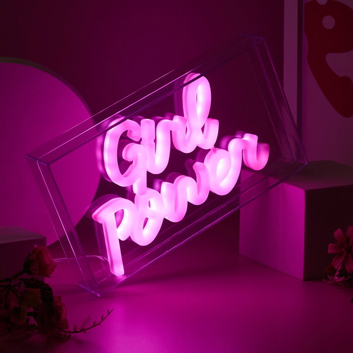 Home Deco Factory Déco Néon LED USB Girl Power Home Deco Factory Déco Néon LED USB Girl Power