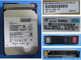 Hewlett Packard Enterprise 10000 GB 2,5 pouces 7200 RPM HDD