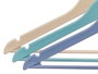 Kipit Lot de 3 Cintres en Plastique Couleurs Assorties 42 x 22 x 3 cm (Set de 24)