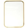 Home Deco Factory Miroir Rectangulaire Doré 34x25 cm