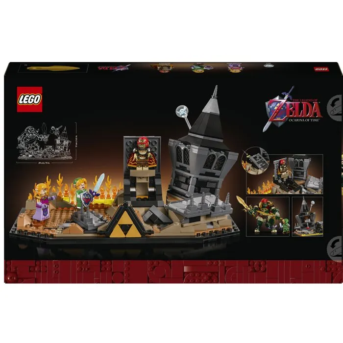 LEGO The Legend of Zelda 77093 Ocarina of Time – Le Combat Final - Set pour Adulte
