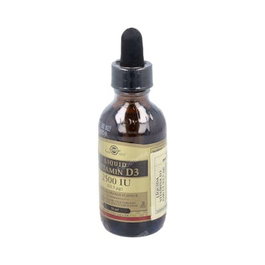 SOLGAR Vitamine D3 Liquide 2500 UI (62,5 µg) 59 ml