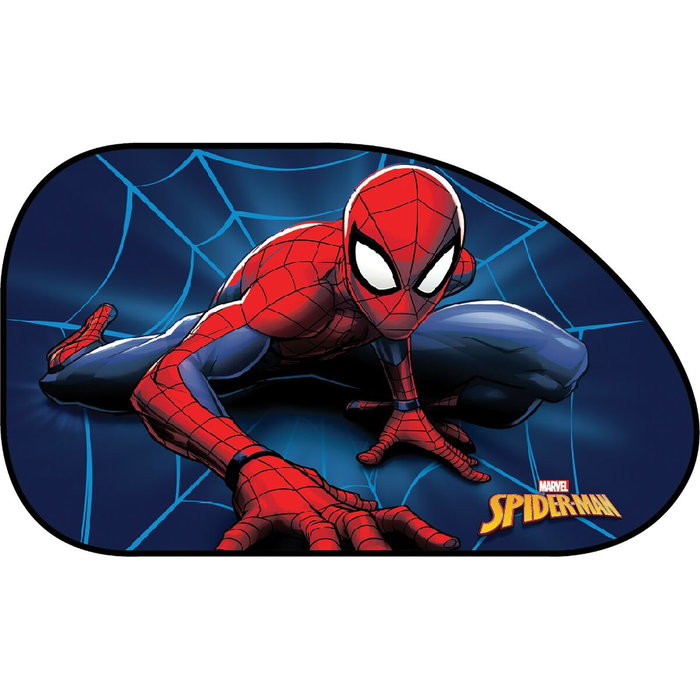 Licensing Ensemble de rideaux latéraux trapèze Spider-Man 65x38cm, 2 pièces