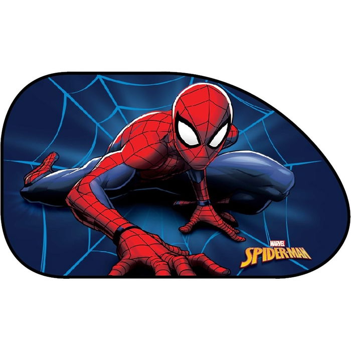 Licensing CZ10251 Rideaux Latéraux Trapèze Spiderman 65x38 cm 2 Pz - UV - Ventouse