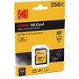 Kodak EKMSD256GXC10HPRK Carte Mémoire 256 Go SDXC Jaune