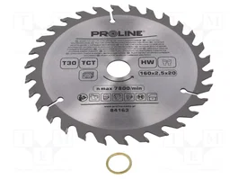 PROLINE Lame de scie circulaire 160 mm 30 dents pour bois