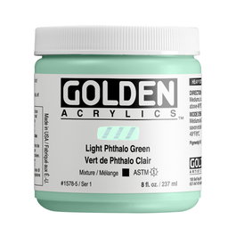 Golden Peinture Acrylique Heavy Body Vert Phthalo Clair 237 ml