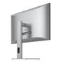 Alogic Clarity 27 UHD 4K Monitor avec 90W 27F34KCPD Silver