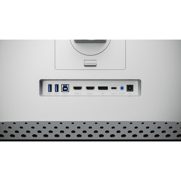 Alogic Clarity 27 UHD 4K Monitor avec 90W 27F34KCPD Silver