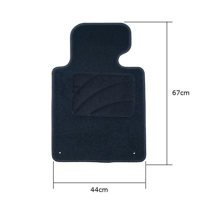 OCC Design Tapis Sur Mesure BMW E46 Cabrio (2000-2007) 5 Pz