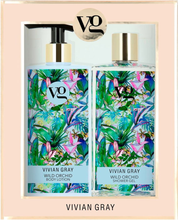 Vivian Gray Set Wild Orchid avec Gel Douche et Lait Corporel Vivian Gray Set Wild Orchid avec Gel Douche et Lait Corporel