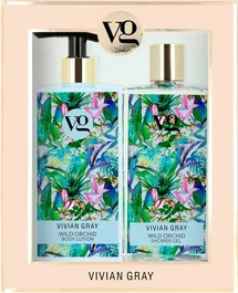 Vivian Gray Set Wild Orchid avec Gel Douche et Lait Corporel