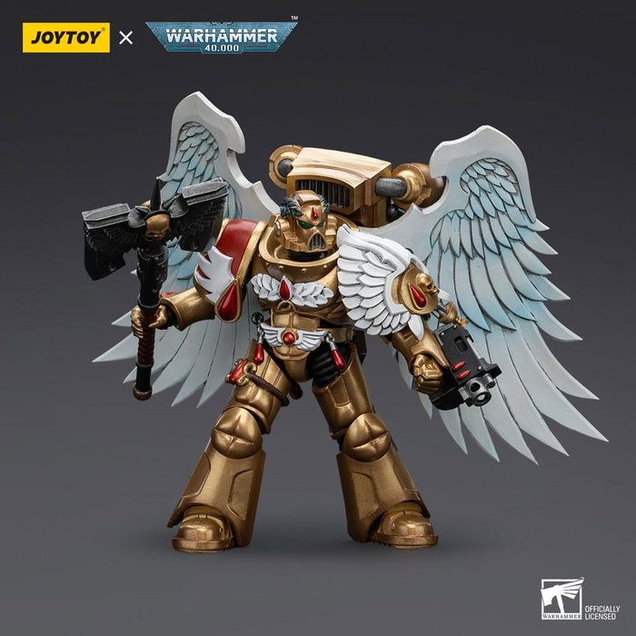 Warhammer 40,000 figurine 1/18 Blood Angels Sanguinary Guard with Encarmine Axe 12 cm