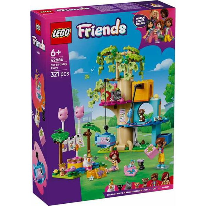 LEGO Friends La Fête d'Anniversaire et l'Arbre à Chats, 42666