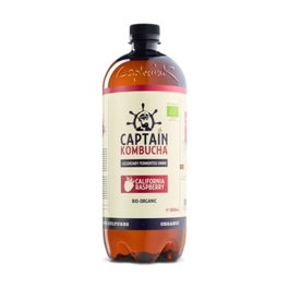 Captain Kombucha Kombucha à la framboise Bio 1 L