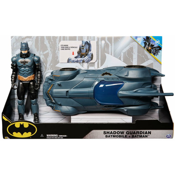 Spin Master Pack Batmobile et figurine Batman 30 cm
