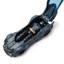 Spin Master Pack Batmobile + Figurine Batman Articulée 30 cm - Véhicule et Personnage - Univers Batman - Dès 3 ans