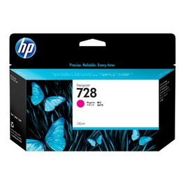 HP F9J66A Cartouche d'encre 728 magenta 130 ml - Original HP Ink