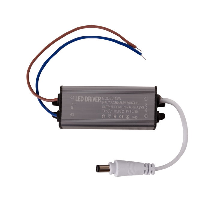 Driver Non Dimable 0.95 F.P. 50.000H Panel LED 42W Driver Non Dimable 0.95 F.P. 50.000H Panel LED 42W