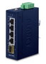 Planet IGS-510TF - Commutateur Ethernet industriel Gigabit 5 ports (4 RJ45 + 1 SFP) avec alimentation 9-48V DC, IP30 pour environnements difficiles