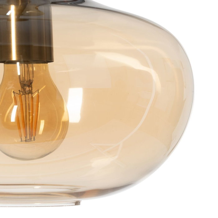 BigBuy Home Suspension Doré Caramel 60 W BigBuy Home Suspension Doré Caramel 60 W
