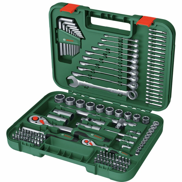 Bosch Set d'outils à main Advanced 132 pcs