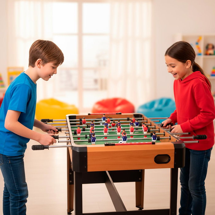 TACHAN Baby-foot en bois avec pieds