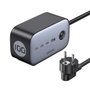 UGREEN Chargeur de bureau rapide 65W avec prises intégrées - Gris et Noir