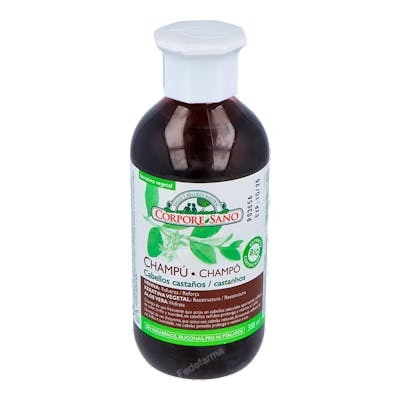 Corpore Sano Shampoo Henna Cheveux Châtains 300 ml Corpore Sano Shampoo Henna Cheveux Châtains 300 ml