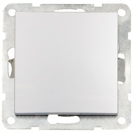 GSC Evolution Interruptor cruzamiento de empotrar Iota Plata