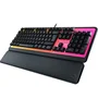 Turtle Beach Magma - Clavier Gamer PC Membrane avec Éclairage RGB AIMO, Touches Silencieuses, Technologie Easy-Shift - Noir