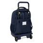 Cartable à roulettes Benetton Together Blue marine 33 x 45 x 22 cm