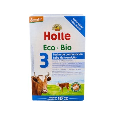 HOLLE Lait de suite 3 vache 600g DEMETER HOLLE Lait de suite 3 vache 600g DEMETER