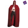 My Other Me - Capuche adulte rouge en velours - Taille unique L