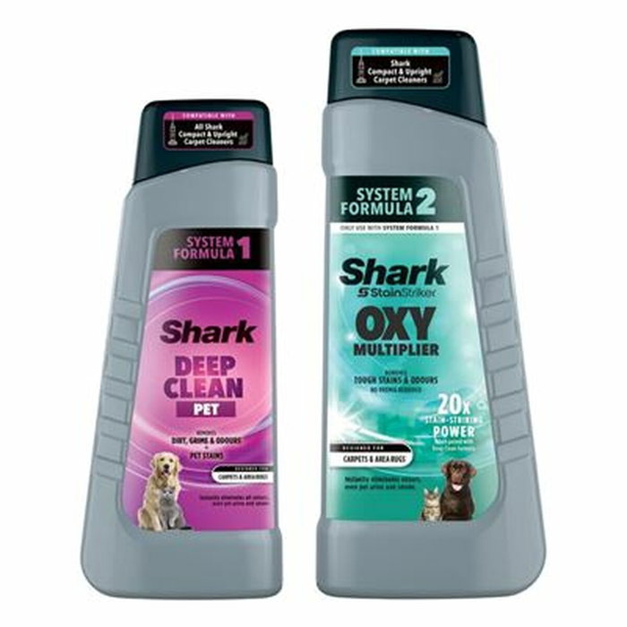 Shark Pack de solutions nettoyantes StainStriker Pet - 946 ml/473 ml