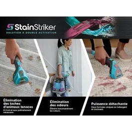 Shark StainStriker Pet - Pack de solutions nettoyantes (Deep Clean Pet et Oxy Multiplier) 946 ml et 473 ml - Pour taches d'animaux, poussière, fumée et odeurs d'urine
