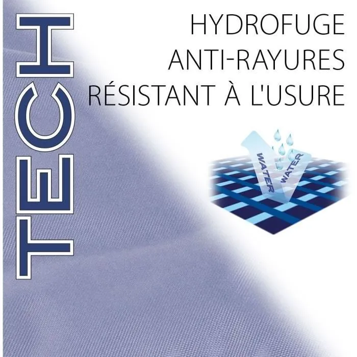 Ferplast Coussin pour Chiens Polo Noir 65 * 40 * 8 cm Imperméable Déhoussable Antigriffure