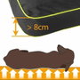Ferplast Coussin Polo Noir 65 x 40 x 8 cm