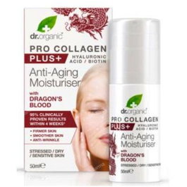 DR. ORGANIC Crème Anti-Âge Pro-Collagen Plus Sangre de Dragón 50ml