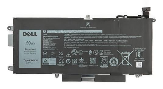 Dell Batterie 60WHr 4 cellules 7,6V pour Latitude 5289 2-in-1 Dell Batterie 60WHr 4 cellules 7,6V pour Latitude 5289 2-in-1