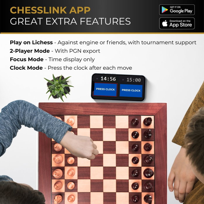 Millennium Supreme T2 avec jeu de pièces standard en bois véritable et RFID brown/white