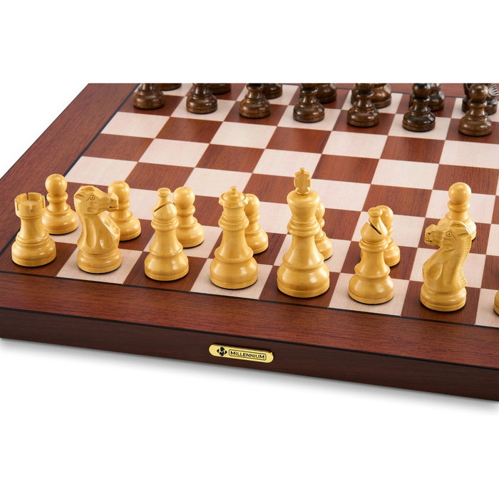 Millennium Supreme T2 avec jeu de pièces standard en bois véritable et RFID brown/white