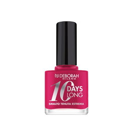 Deborah Vernis à Ongles Longue Tenue 10Days Long Fucsia 794 - 10 jours de tenue, brillant, soin, 15 teintes, sans toluène
