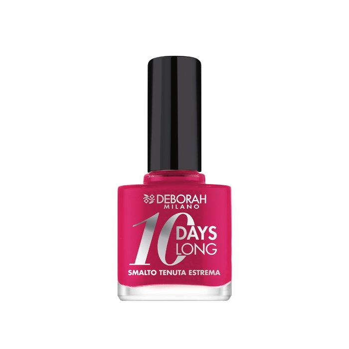 Deborah Vernis à Ongles Longue Tenue 10Days Long Fucsia 794 - 10 jours de tenue, brillant, soin, 15 teintes, sans toluène Deborah Vernis à Ongles Longue Tenue 10Days Long Fucsia 794 - 10 jours de tenue, brillant, soin, 15 teintes, sans toluène