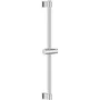 Grohe 27724001 Barre de douche Vitalio Universal 60 cm avec fixation supérieure réglable FastFixation, chromé brillant longue durée, collage ou vissage, diamètre 22 mm